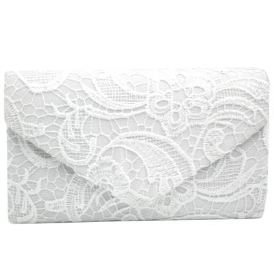Socialite Floral Lace Evening Club Envelope Clutch Bag YOYOTSHOP.com