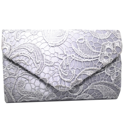 Socialite Floral Lace Evening Club Envelope Clutch Bag YOYOTSHOP.com