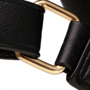 Women's PU Leather Drawstring Zipper Backpack
