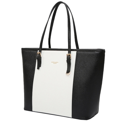 Women's Zipper PU Leather Tote Shoulder Bag YOYOTSHOP.com