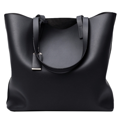 Women's PU Leather Solid Tote Shoulder Bag YOYOTSHOP.com