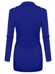 Women's Solid Cover up Cardigan Blouse
