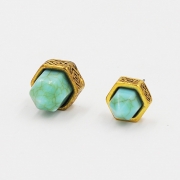 Women's Imitation Stone Stud Earrings