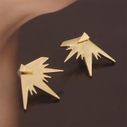 Women's Pack of 3 Triangle Stud Earrings