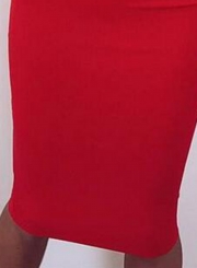 Halter Sleeveless Bodycon Midi Dress