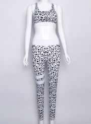 Fashion Leopard Skinny Yoga Sports Set