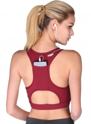 Racer Back Wireless Yoga Bra