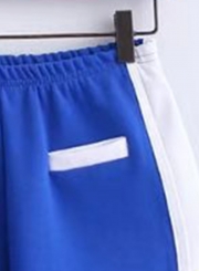 High Elastic Waist Sports Shorts