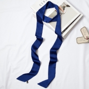 Fashion Solid Color Long Narrow Scarves