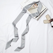 Fashion Solid Color Long Narrow Scarves