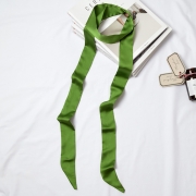 Fashion Solid Color Long Narrow Scarves