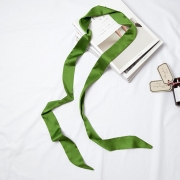 Fashion Solid Color Long Narrow Scarves