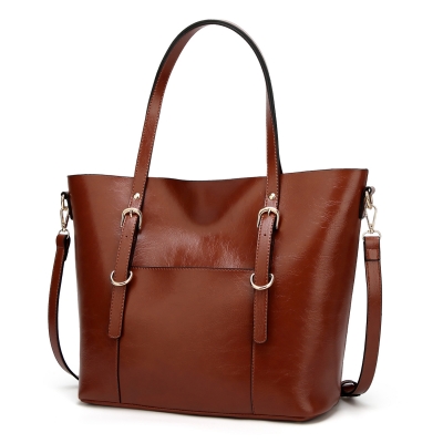 Solid Concise Vintage Handle Satchel Shoulder Bag Cross-body Bag YOYOTSHOP.com