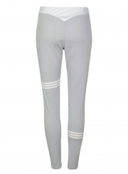 Fashion Slim Striped Color Blocked Sports Leggings