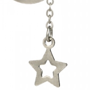 Fashion Simple Sweet Star And Moon Shapes Necklace