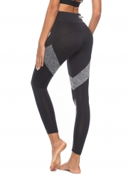 Sexy Slim Spicing Leopard Pattern High Waist Yoga Leggings